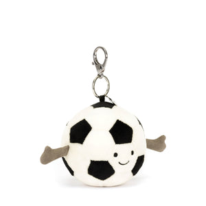 Jellycat Amuseables Sports Soccer Bag Charm