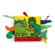 Load image into Gallery viewer, Jellycat Dino Tails Activity Book
