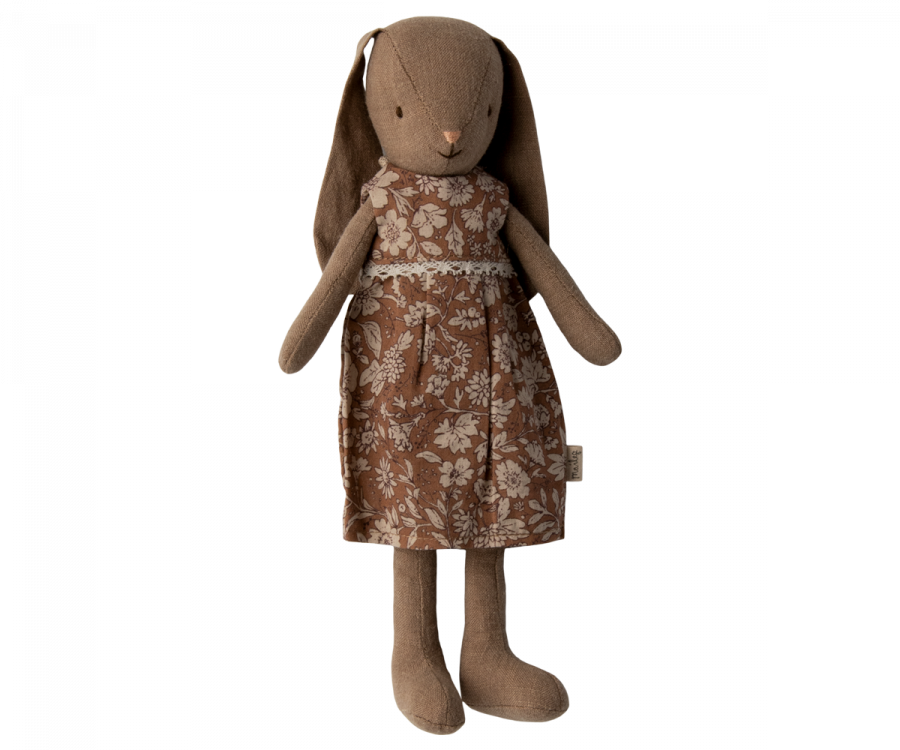 Maileg Bunny Size 2, Brown - Dress
