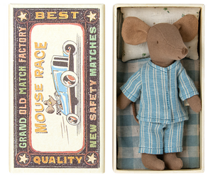 Maileg Big Brother Mouse In Matchbox BB