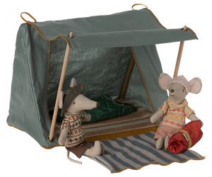 Maileg NEW* Happy Camper Tent, Mouse