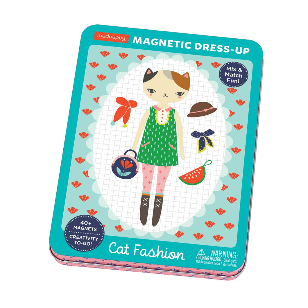 Magnetic Dress Up Cat Fashion