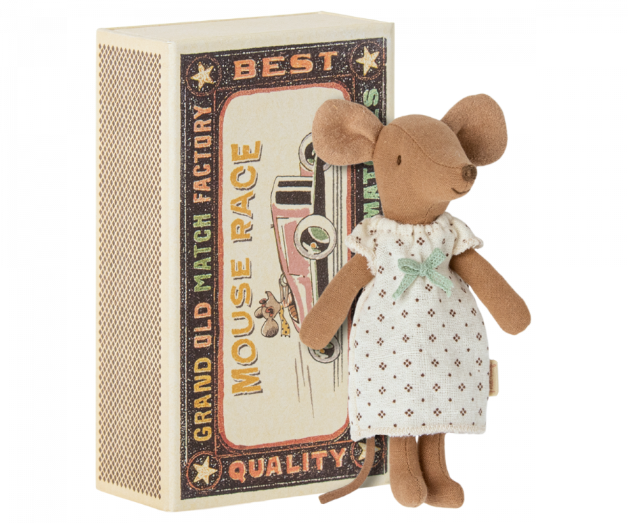Maileg Big Sister Mouse In Matchbox SB