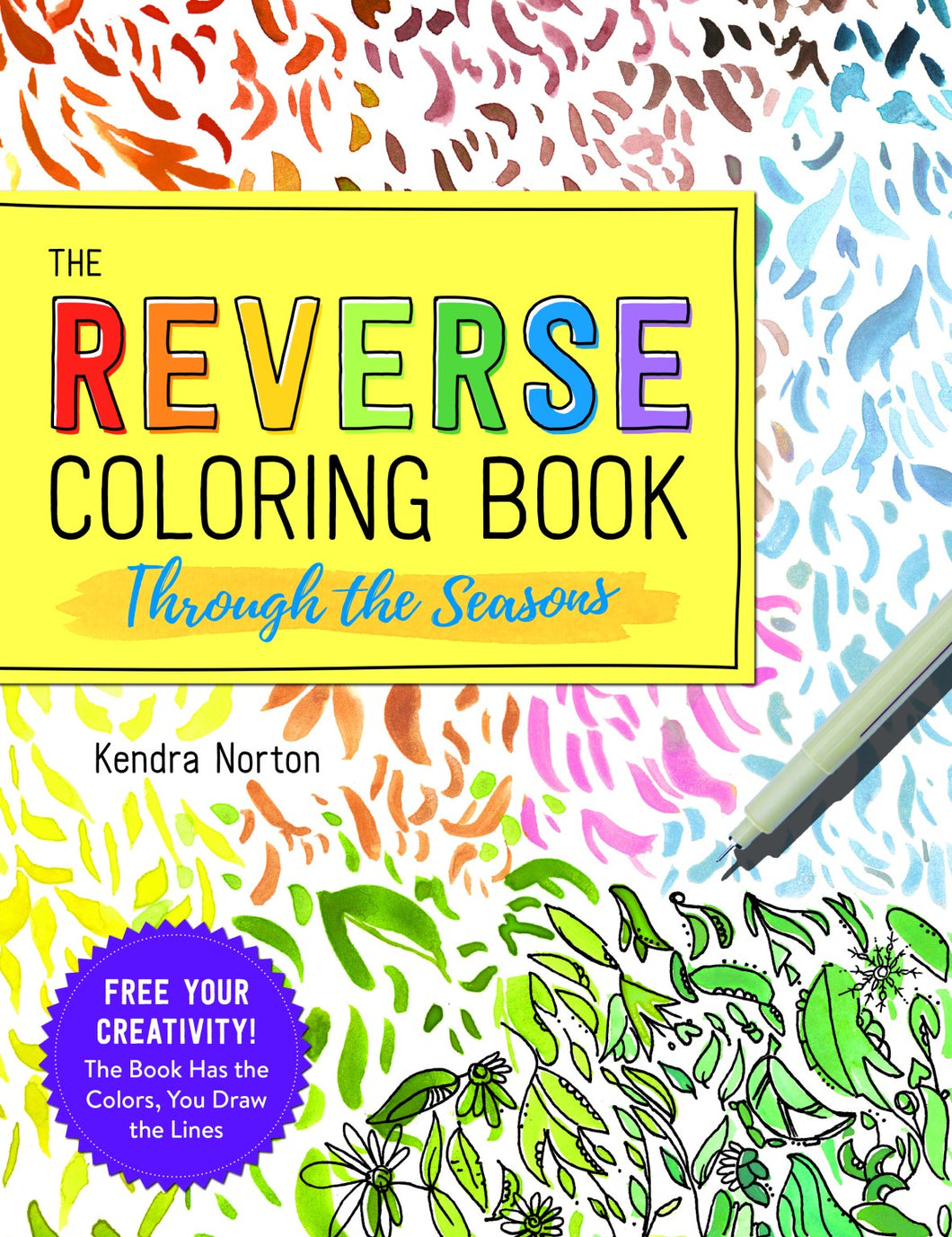 The Reverse Coloring Book Through The Seasons