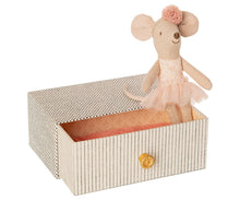 Load image into Gallery viewer, Little Sister Dancing Mouse in a Daybed
