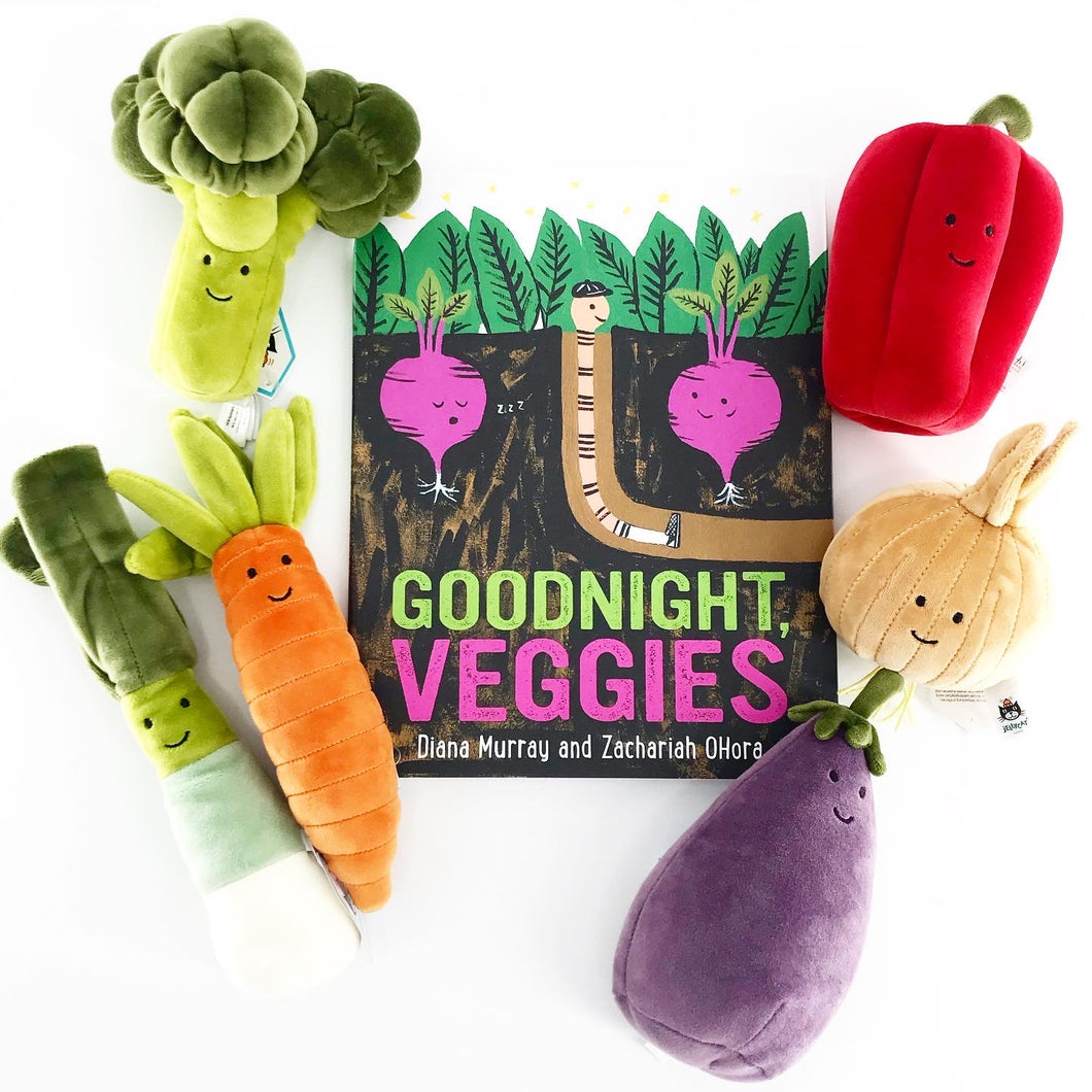 Goodnight Veggies by Diana Murray, and  Zachariah O'Hora (Illustrator)