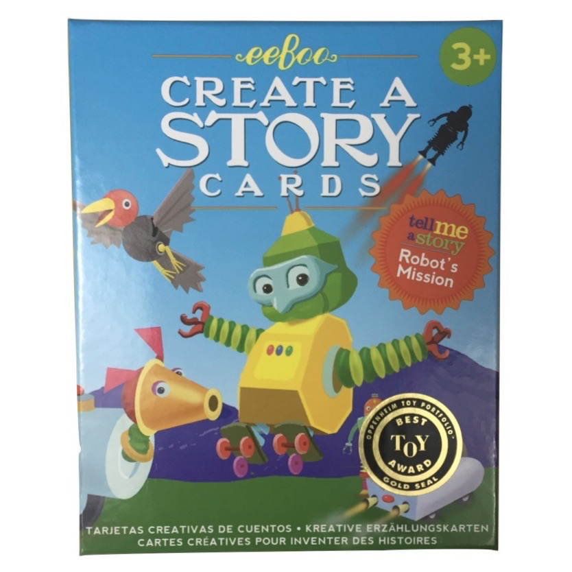 Robot's Mission - Create a Story Cards