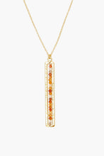 Load image into Gallery viewer, Carnelian and Gold Sedona Necklace

