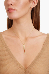 Carnelian and Gold Sedona Necklace