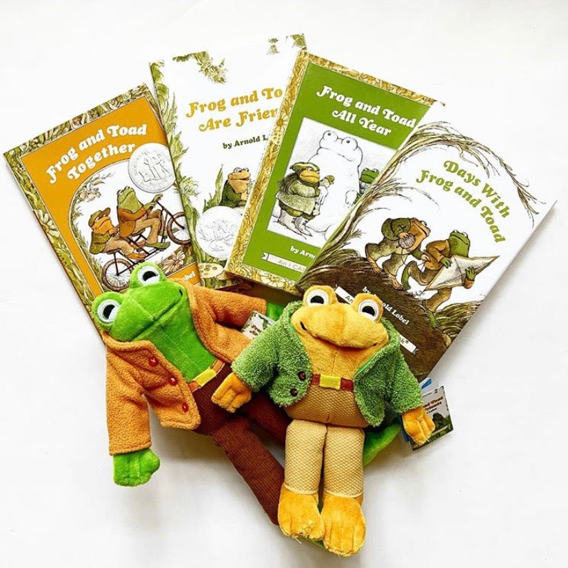 Frog and Toad Stuffies