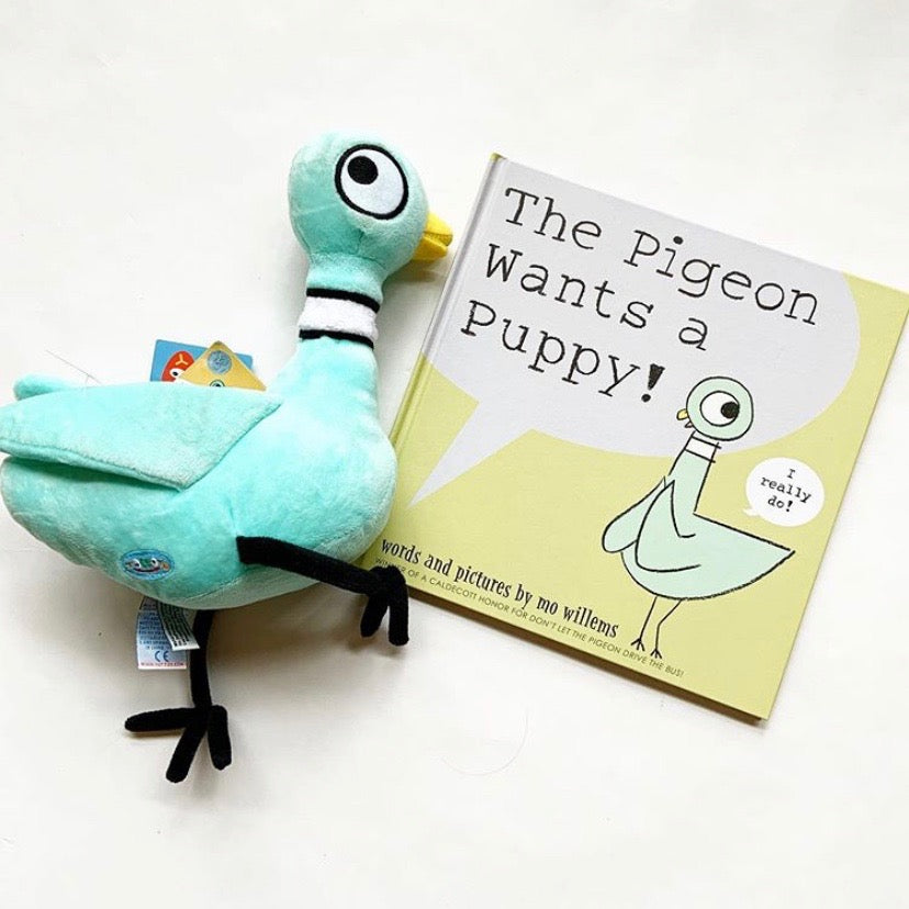 Pigeon stuffed cheap animal mo willems