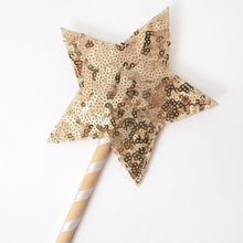 Load image into Gallery viewer, Meri Meri - Gold Sparkle Cape and Wand
