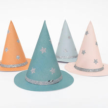 Load image into Gallery viewer, Meri Meri - Set of 8 Mini Witch Hats

