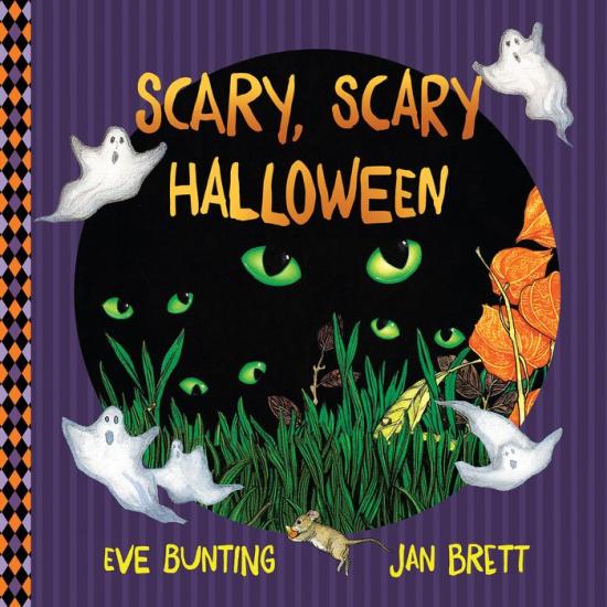 Scary, Scary Halloween    by, Eve Bunting  -   Illustrations by, Jan Brett