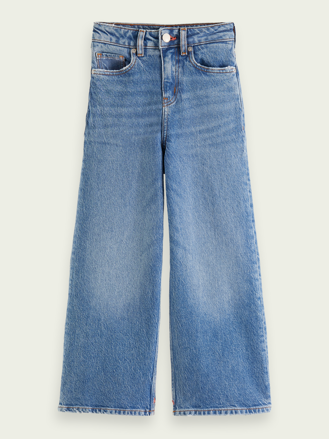 The Wave high-rise super wide jeans | Kids – The Children's Hour