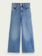 Load image into Gallery viewer, The Wave high-rise super wide jeans | Kids
