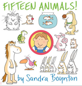 FIFTEEN ANIMALS - by, Sandra Boynton