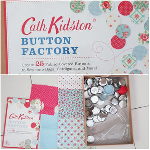Cath Kidston Button Factory: Create 25 Fabric-Covered Buttons to Sew onto Bags, Cardigans, and More!