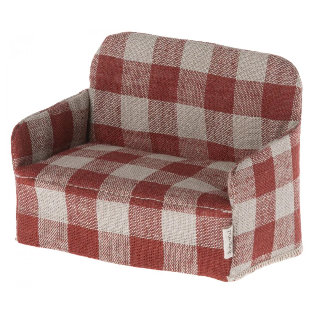 Maileg Couch, Mouse - Red