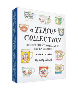 Teacup Collection 20 Notecards and Envelopes