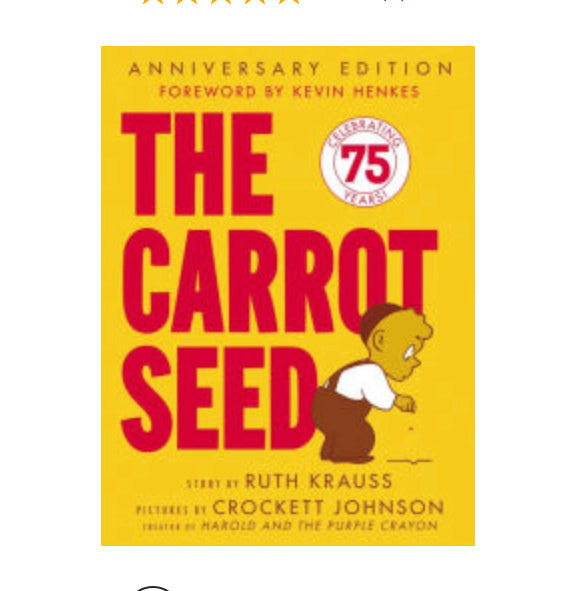 The Carrot Seed – The Children's Hour Bookstore