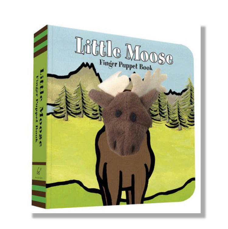 Little Moose Finger Puppet Book