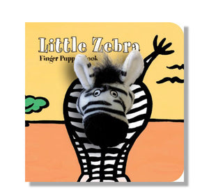 Little Zebra Finger Puppet Book