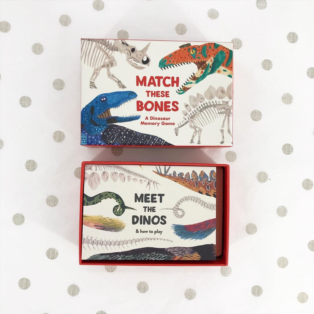 Match These Bones...A dinosaur Memory Game