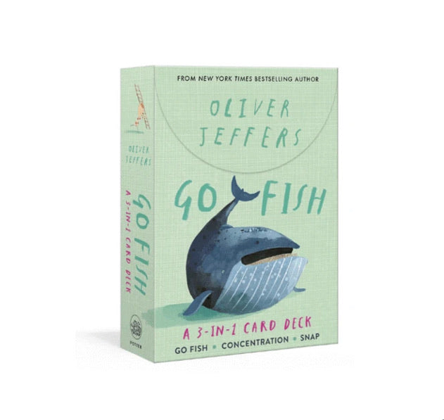 Oliver Jeffers Go Fish A 3-In-1 Card Decker – The Children's Hour Bookstore