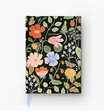 Load image into Gallery viewer, Rifle Paper Strawberry Fields Fabric Journal
